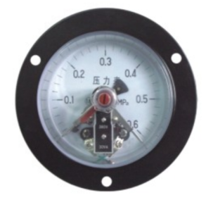 Magnetic-assisted Electric Contact Pressure Gauge